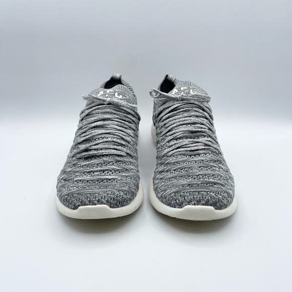 APL Techloom Wave Shoes Smoke Ivory Melange Gray White Running Mens 9 - Picture 9 of 16
